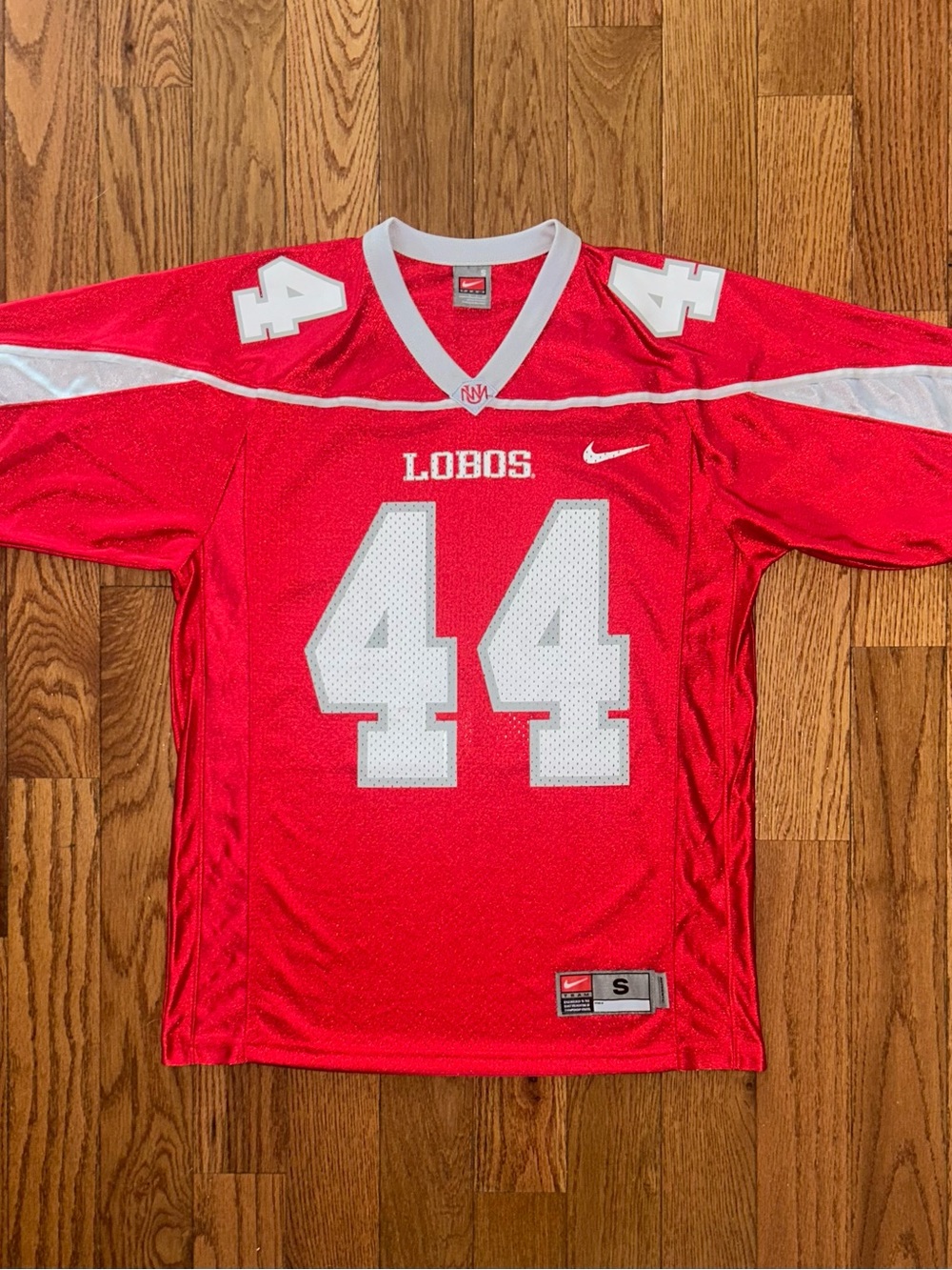 New Mexico Lobos #44 Brian Urlacher Nike Team Vintage Jersey Size Small